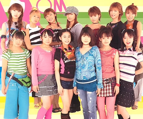 Morning Musume girls of 2002