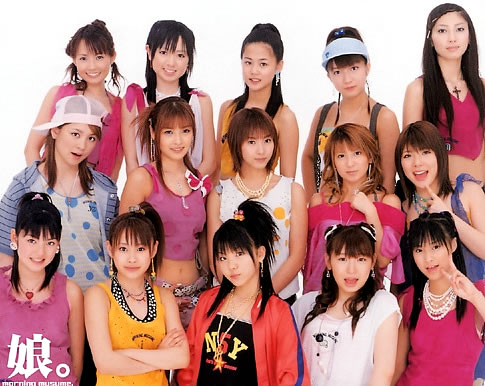 Morning Musume girls of 2003